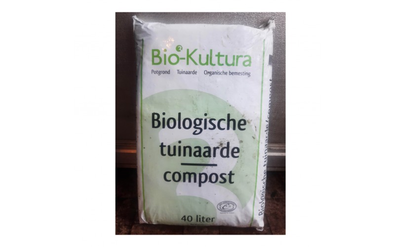 Biologische tuinaarde/compost 40l